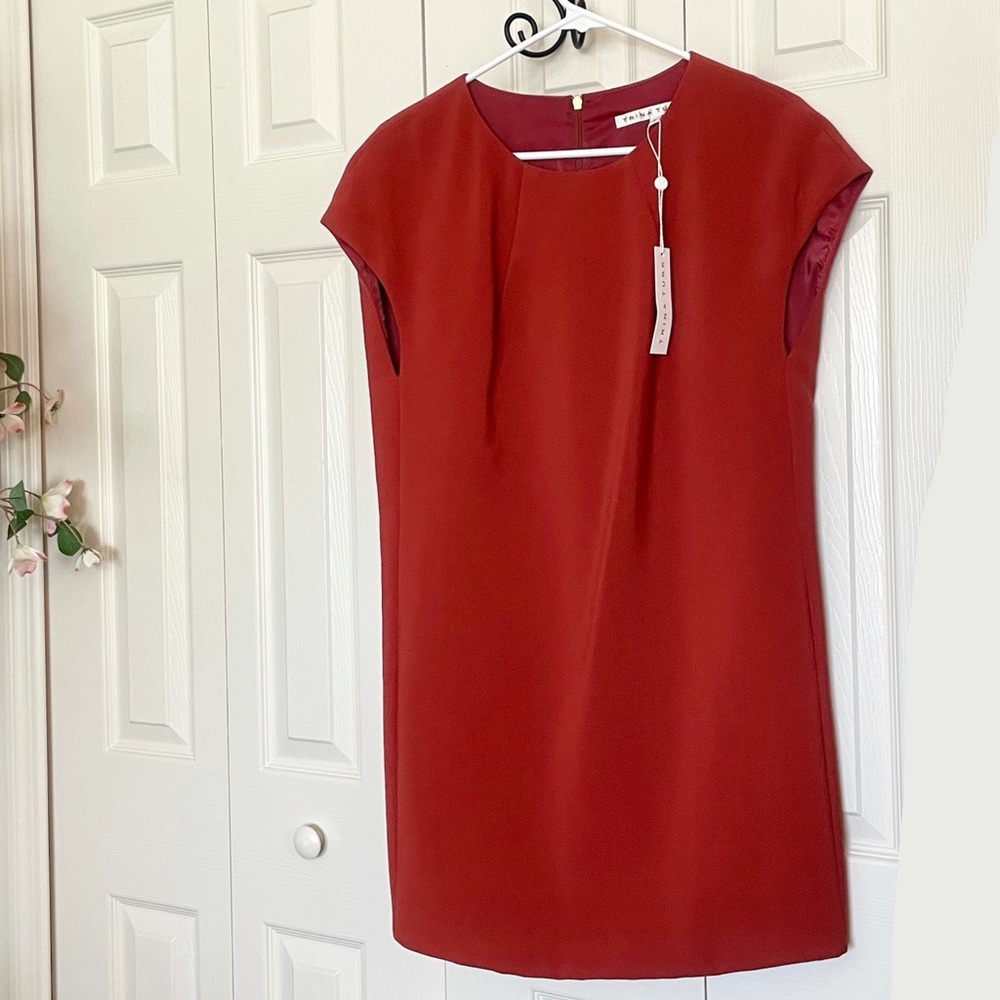 Trina Turk burnt orange dress